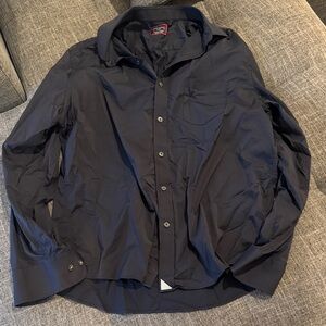 UNTUCKit Black Lightweight Button-Up Shirt - Large